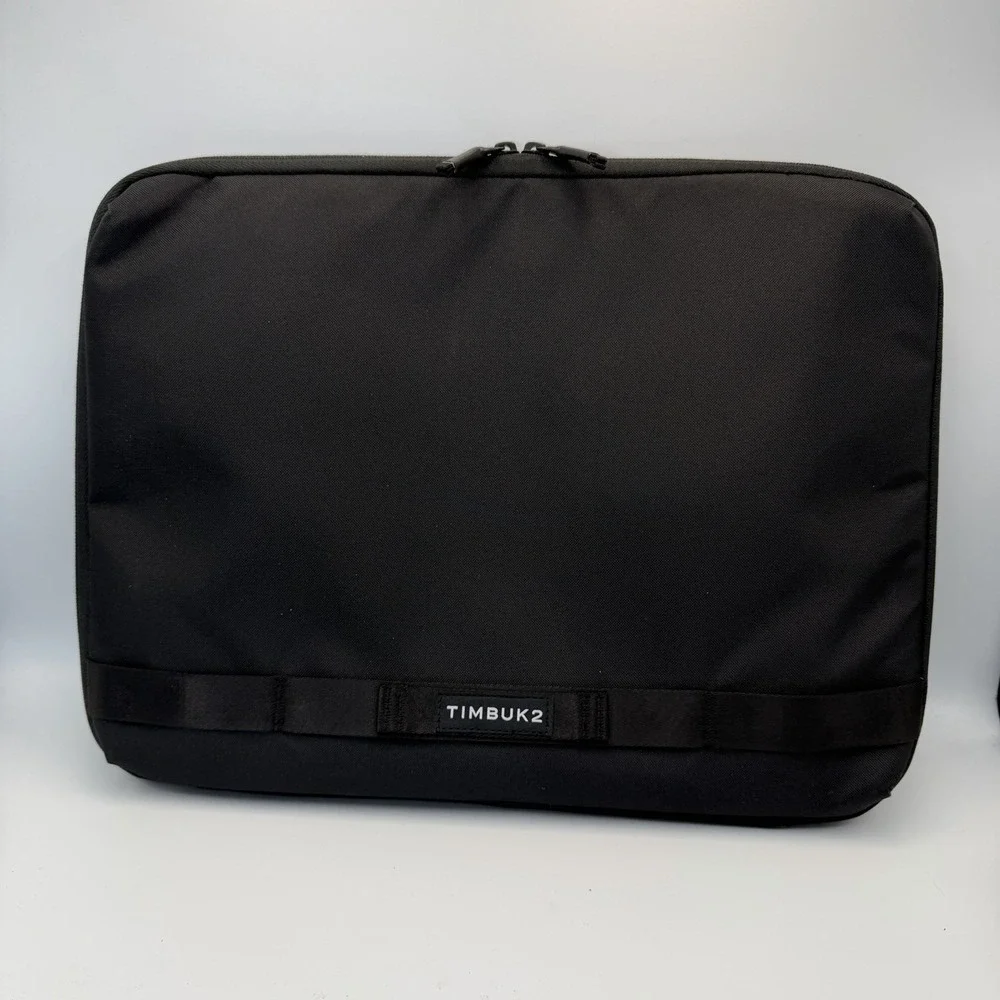 Timbuk2 Stealth Folio Organizer Black 15-inch Laptop Bag Sleeve Padded XL